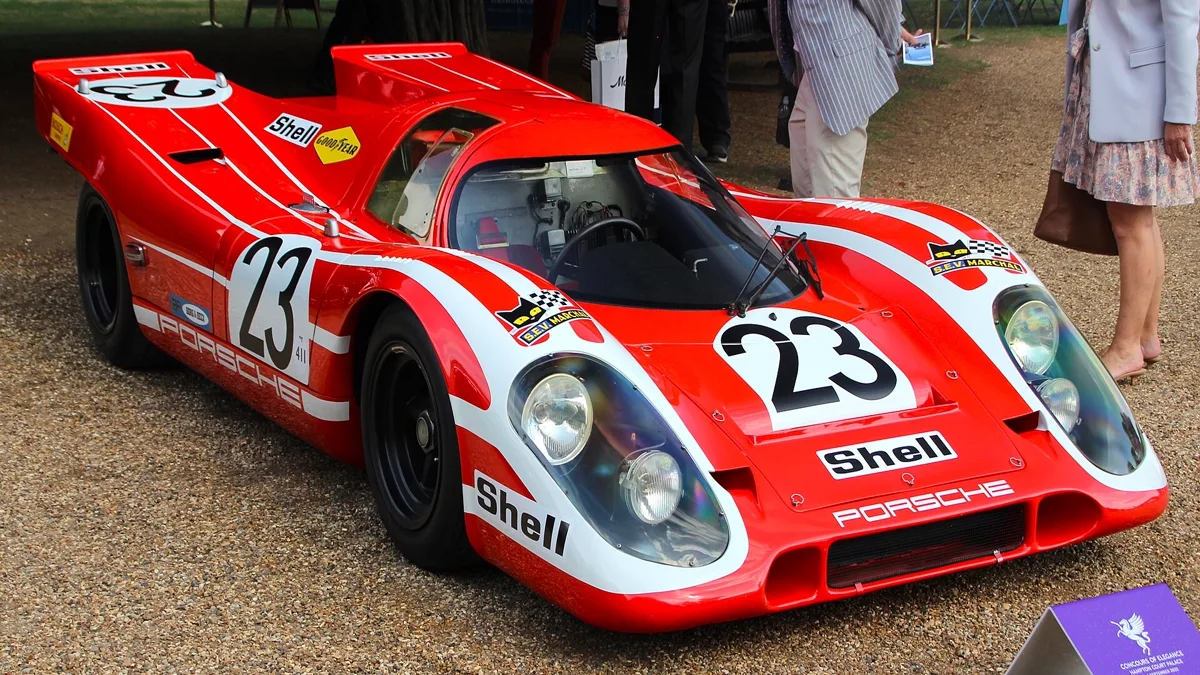Classic Endurance Racing Livery on Porsche 917 Classic endurance racing livery on a competition Porsche 917